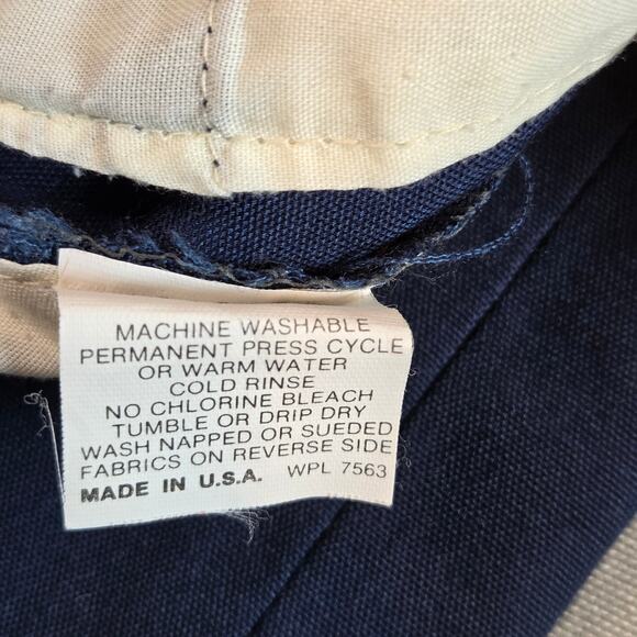 Vintage Wrangler Slacks Men’s 36x27 Made in USA Poly Blend Trousers 70s 80s - Picture 5 of 16